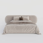 Upholstered king size bed online