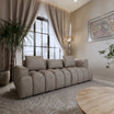 3 Seater Bold Tufted Sofa