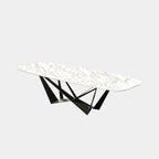 8 Seater Rectangular Italian Marble Top Dining Table 