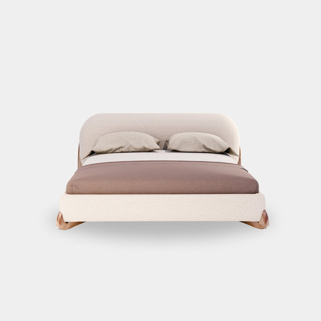 Upholstered king size bed online