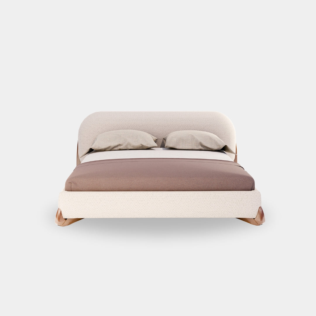 Upholstered king size bed online