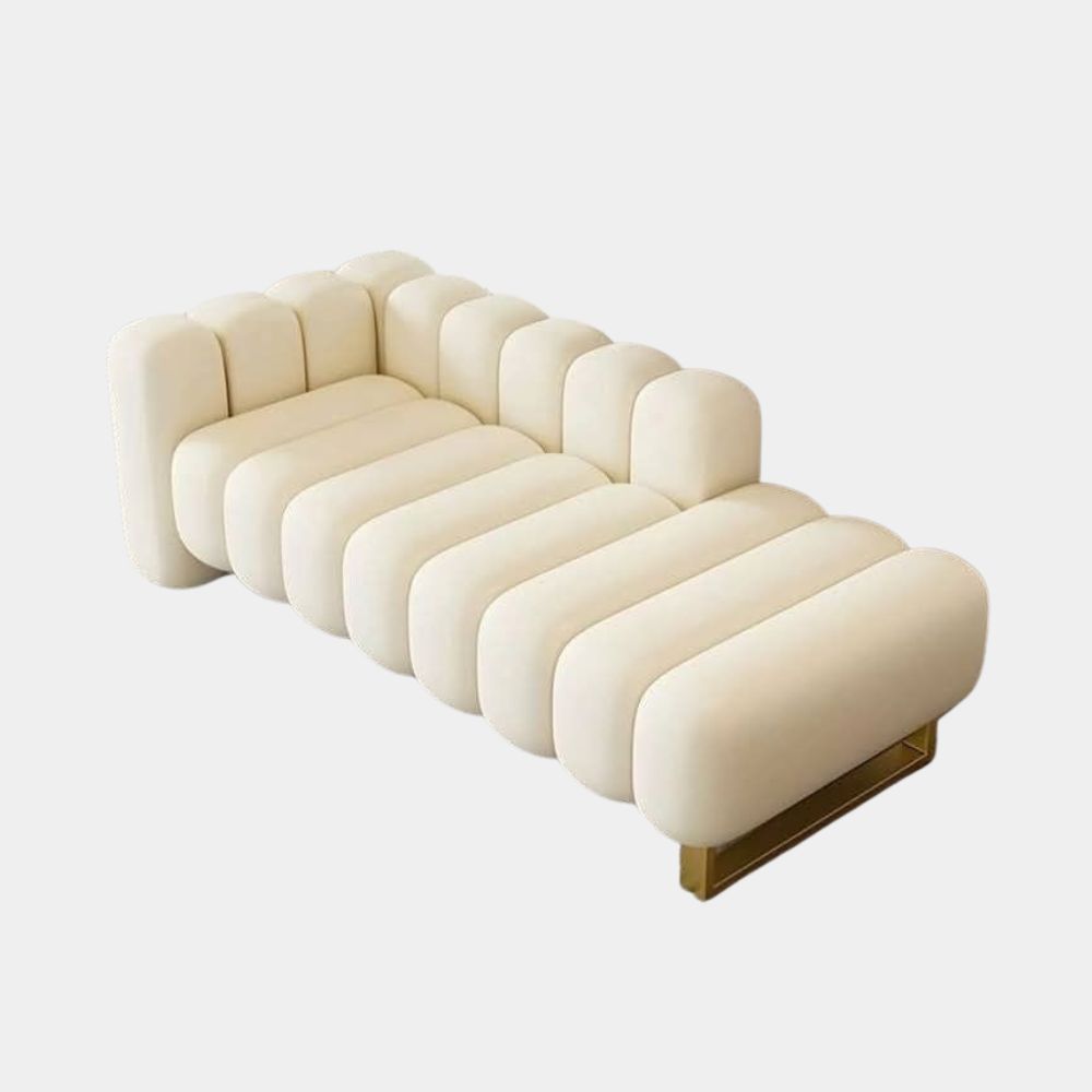 3 Seater Tufted Lounger Sofa