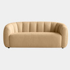 2 Seater Contemporary Curved Lounge Sofa