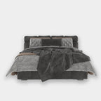 Upholstered king size bed online