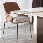 Stylish Curved Back Minimalist Dining Chair