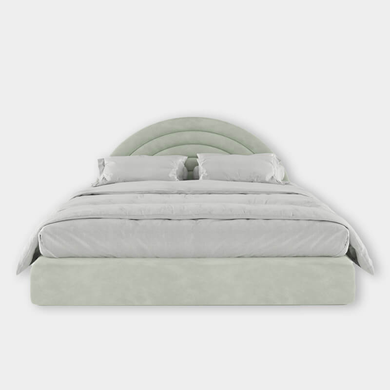 Upholstered king size bed online