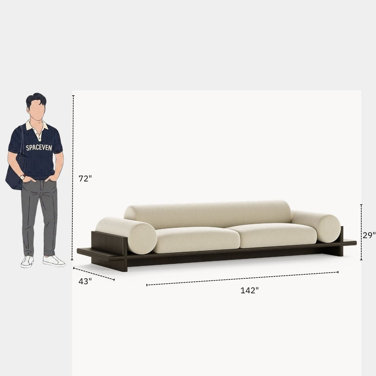 5 Seater Haven Grand Lounge Sofa