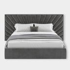 Upholstered king size bed online