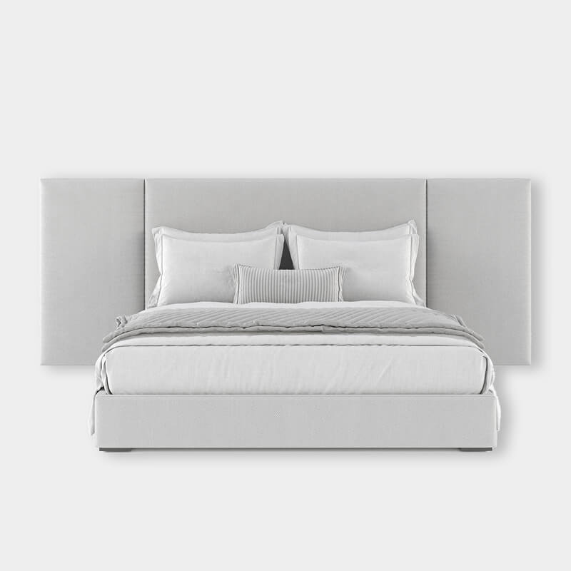 Upholstered king size bed online
