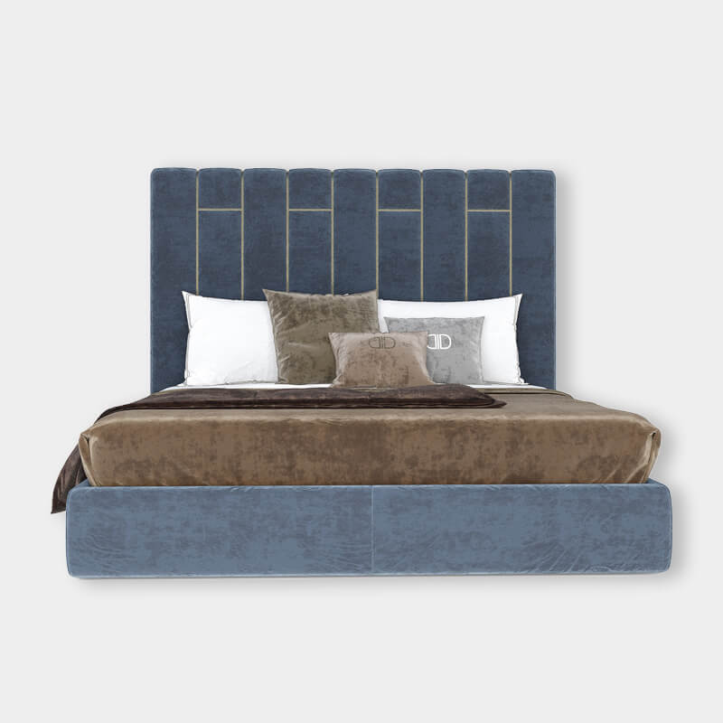 Upholstered king size bed online