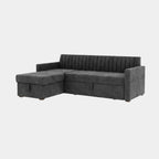 3 Seater L-Shape Tufted Sofa Cum Bed