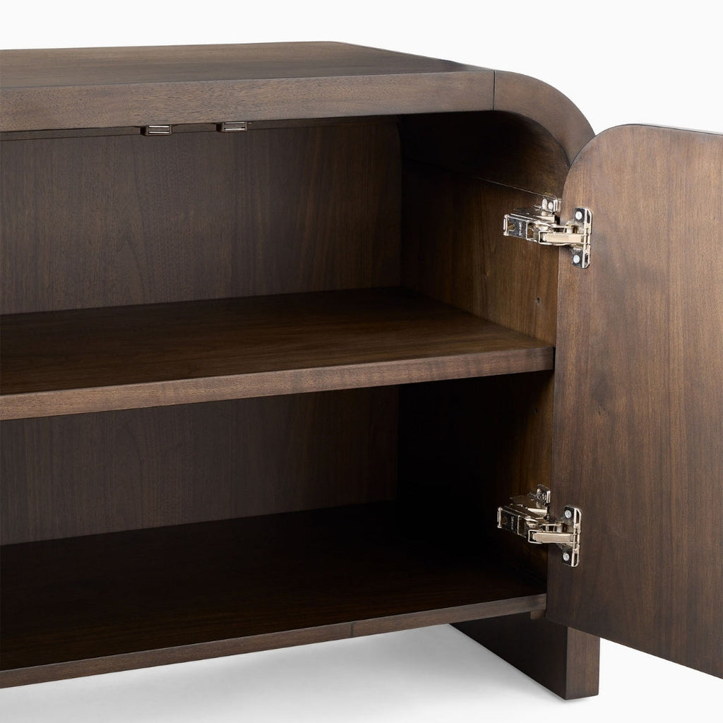 Contemporary Rounded Edge TV Unit