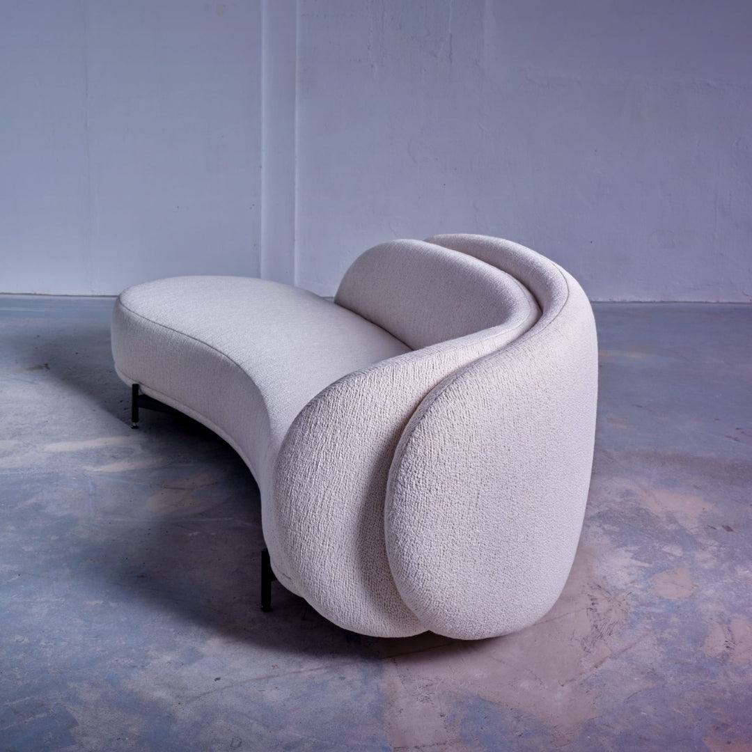 4 Seater Cloud Curve Minimalist Lounge Sofa
