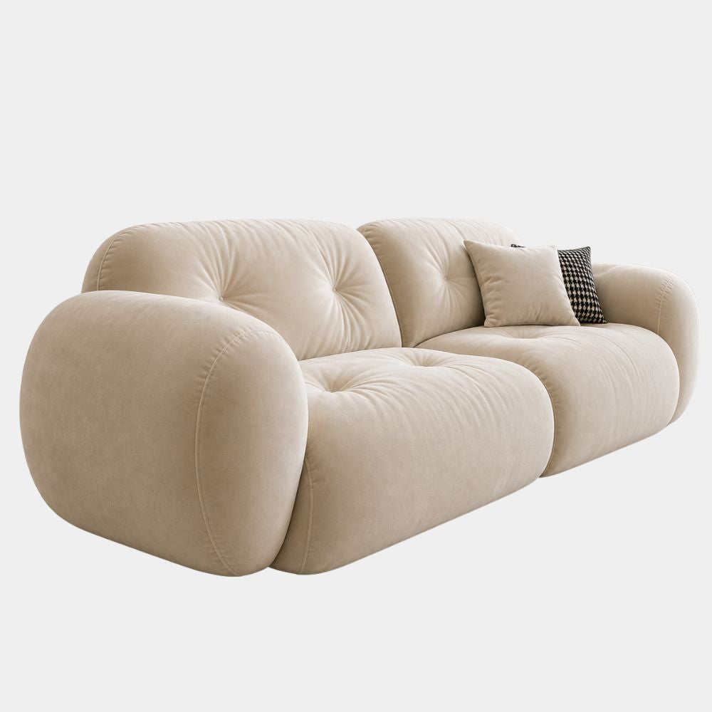 3 Seater Ivory Cloud Lounge Sofa