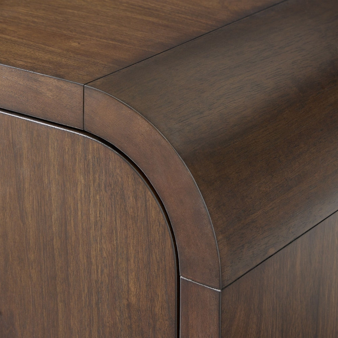 Contemporary Rounded Edge TV Unit