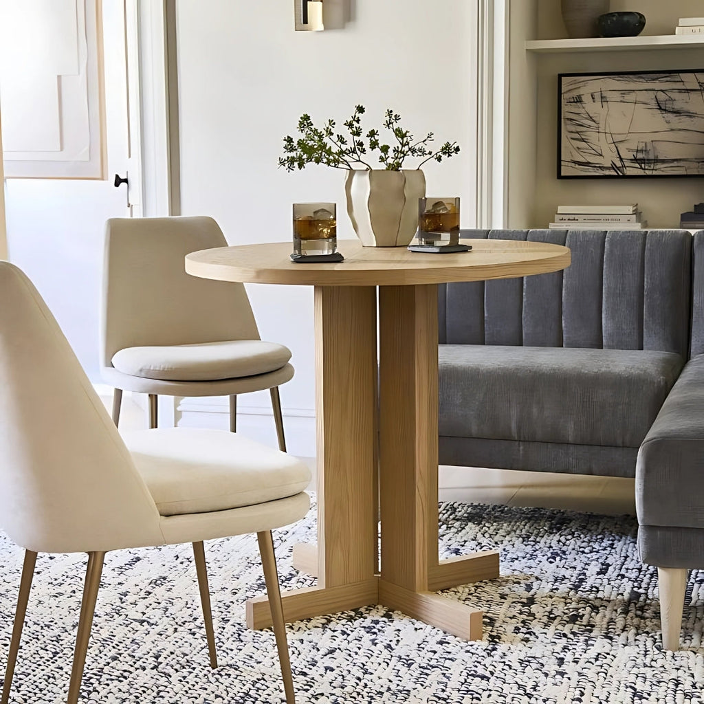 Crossbeam Wood Cafe Table