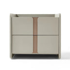 Luxury Soft Edge Contemporary Nightstand