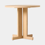 Crossbeam Wood Cafe Table