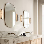 Elegant Contour Wall Mirror