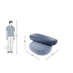 Ocean Mist Pebble Accent Sofa Chair