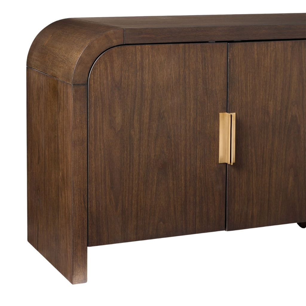 Contemporary Rounded Edge TV Unit