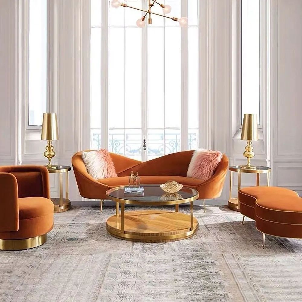 3 Seater Valencia Curved Sofa