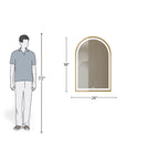 Radiant Arch LED Mirror