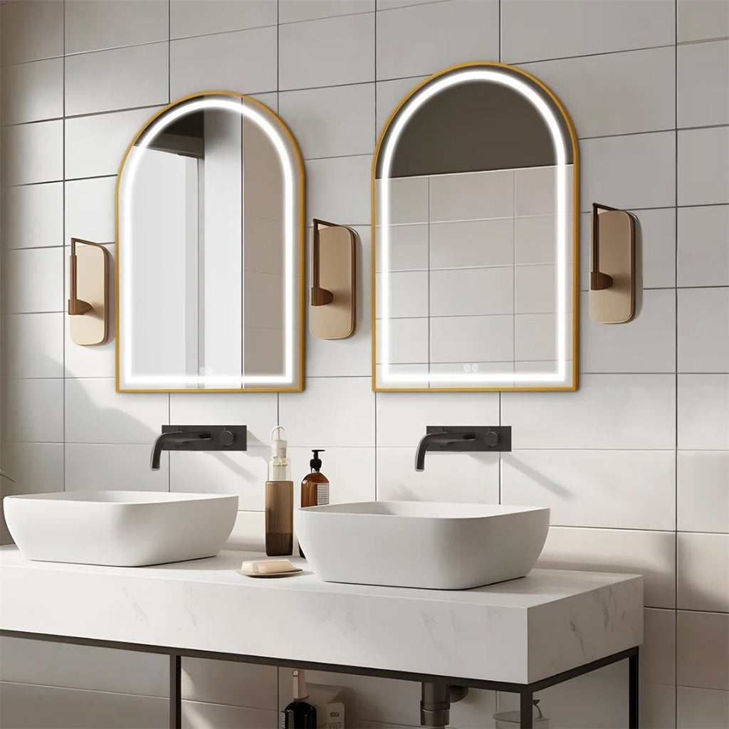 Radiant Arch LED Mirror