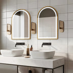 Radiant Arch LED Mirror