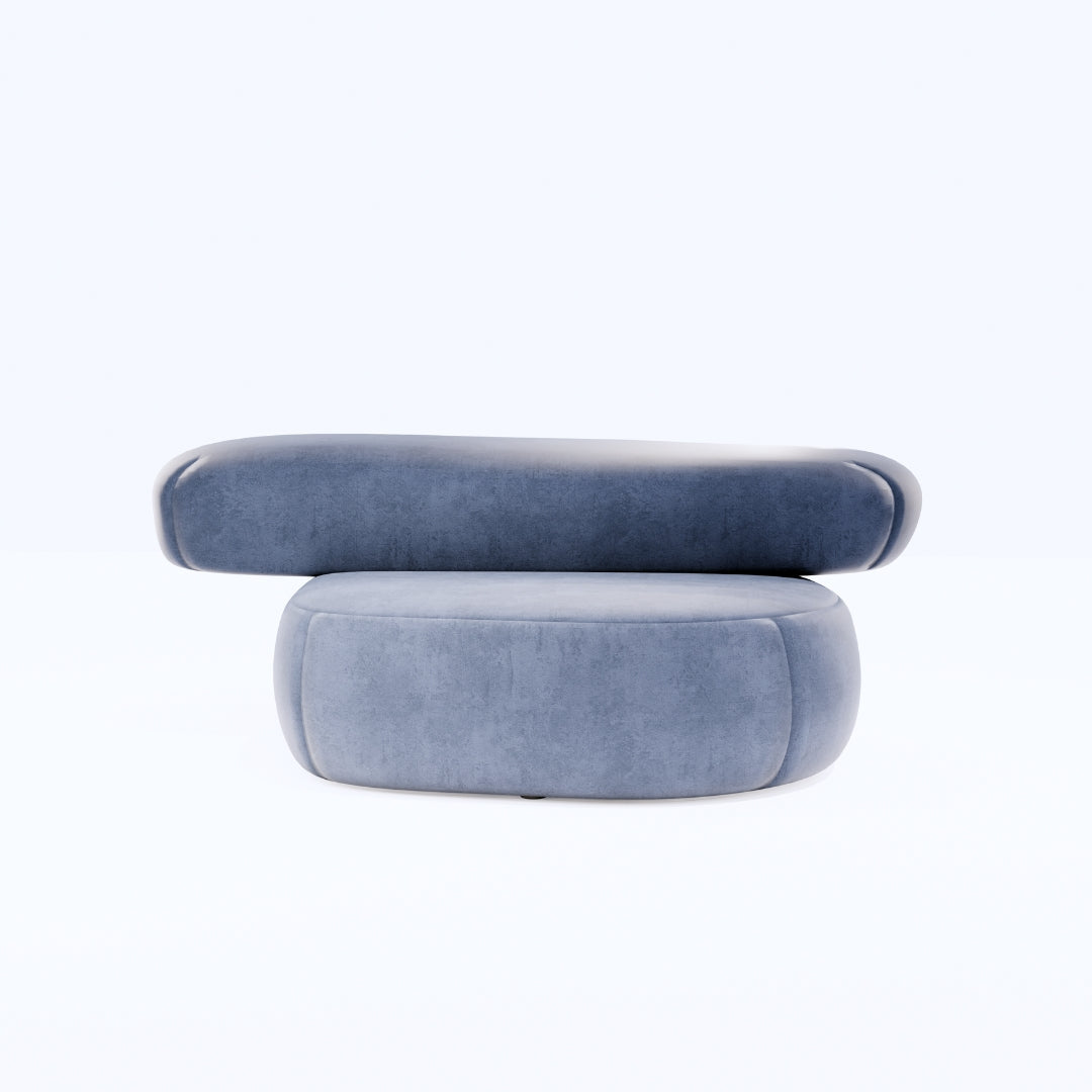 Ocean Mist Pebble Accent Sofa Chair