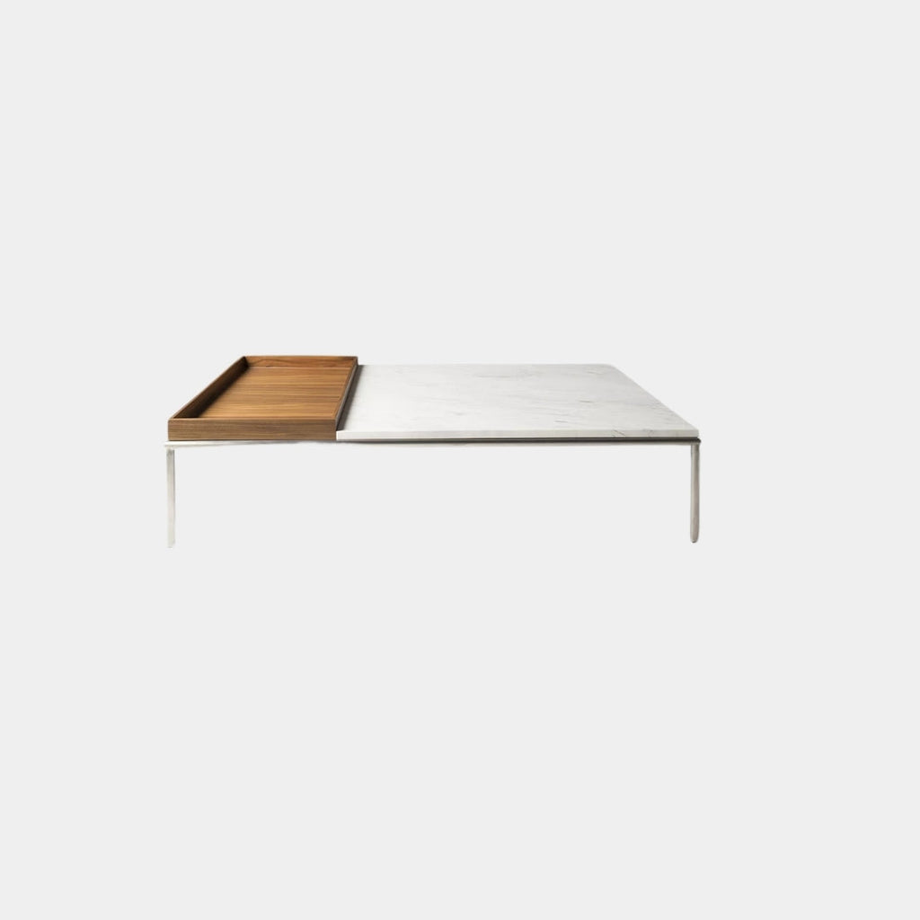 Balance Marble-Wood Coffee Table

