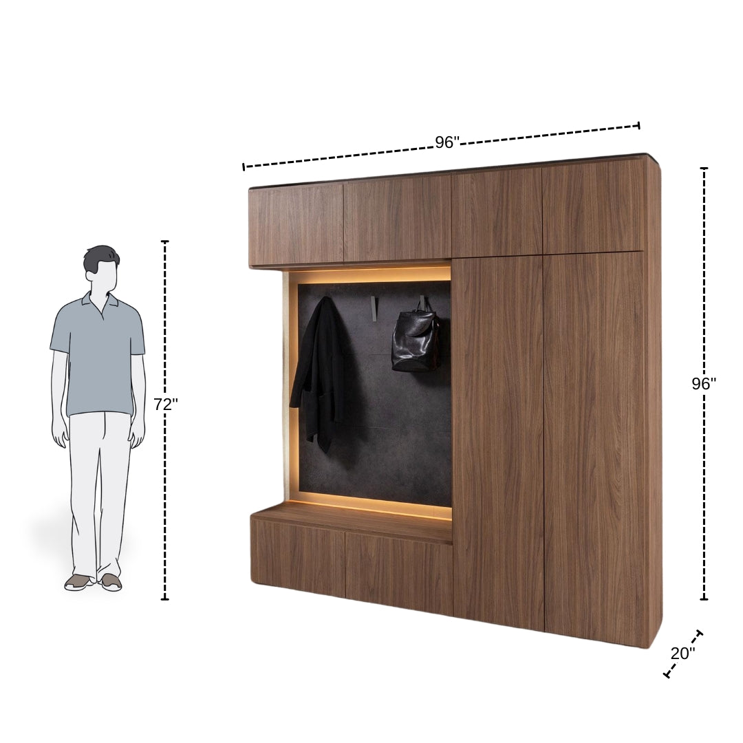 Modern Elegance Hallway Wardrobe