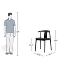 Monarch Black Dining Chair