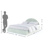 Upholstered king size bed online