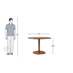 Classic Smooth Wood Cafe Table