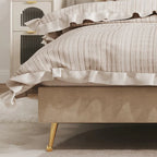 Luxe Comfort Bed with Celeste Shell Headboard
