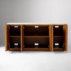 Modern Textured Wood TV unit


