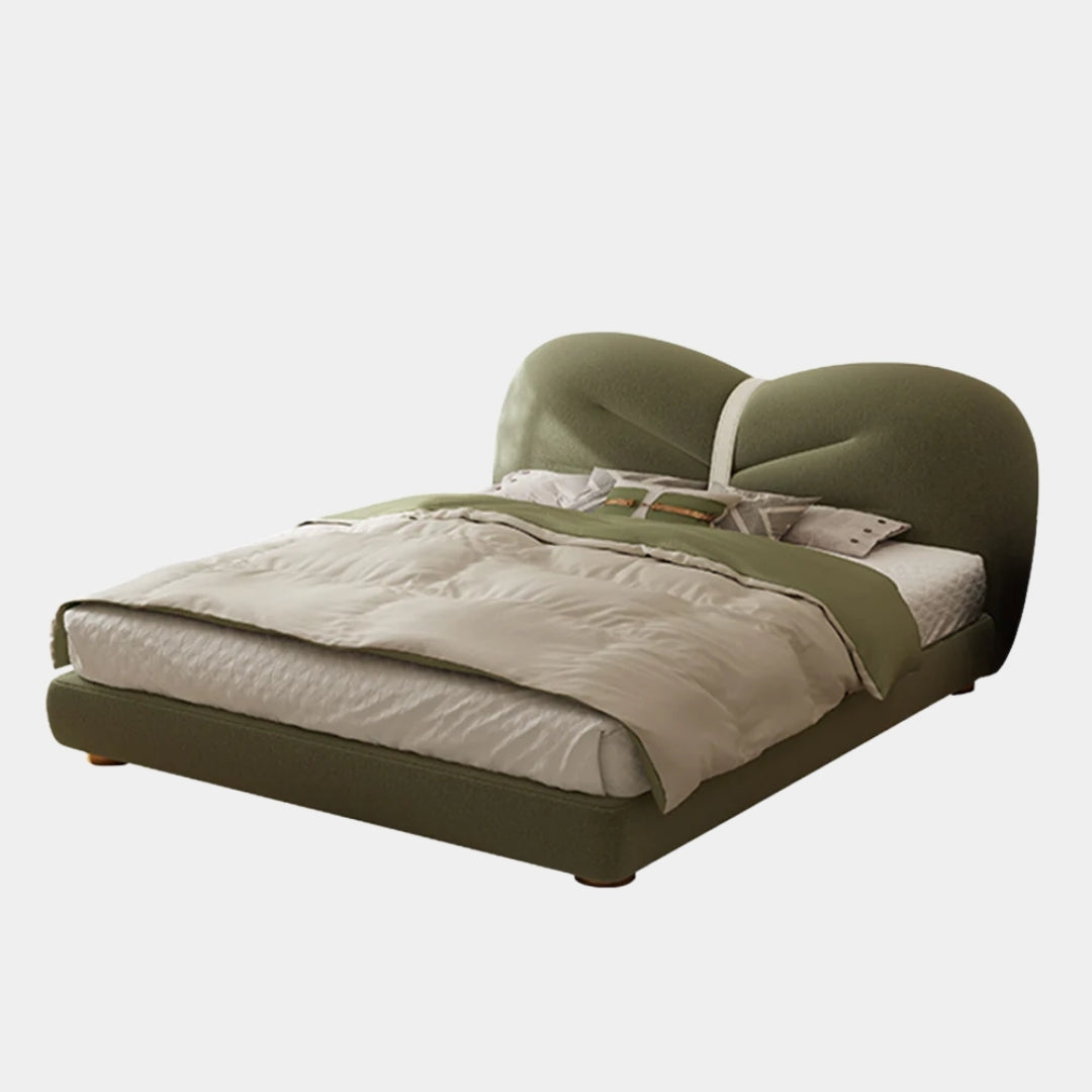 Olive Dream Comfort Upholstered Bed for Luxury Bedroom