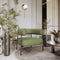 Modern Curve Upholstered Accent Chair