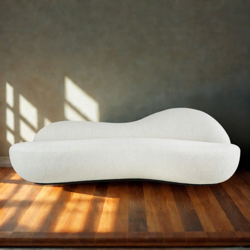 3 Seater Minimalist Wave Lounge Sofa