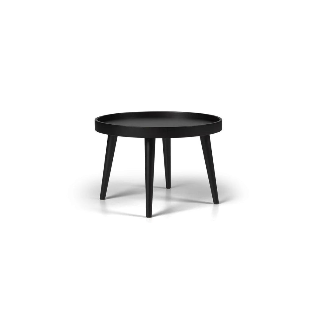 Black Silhouette Circular Coffee Table Trio


