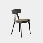 Modern Matte Charcoal Dining Chair