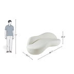 3 Seater Minimalist Wave Lounge Sofa