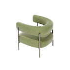 Modern Curve Upholstered Accent Chair