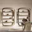 Italian Metal Wall-Mounted Bookshelf