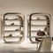Italian Metal Wall-Mounted Bookshelf