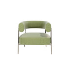 Modern Curve Upholstered Accent Chair