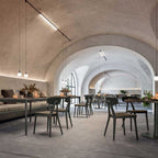 Modern Matte Charcoal Dining Chair