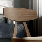 Modern Matte Charcoal Dining Chair