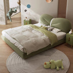 Olive Dream Comfort Upholstered Bed for Luxury Bedroom